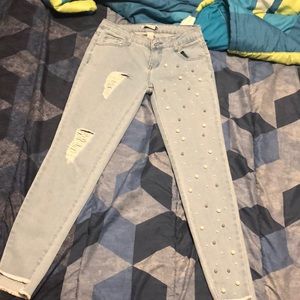 Pearled Jeans